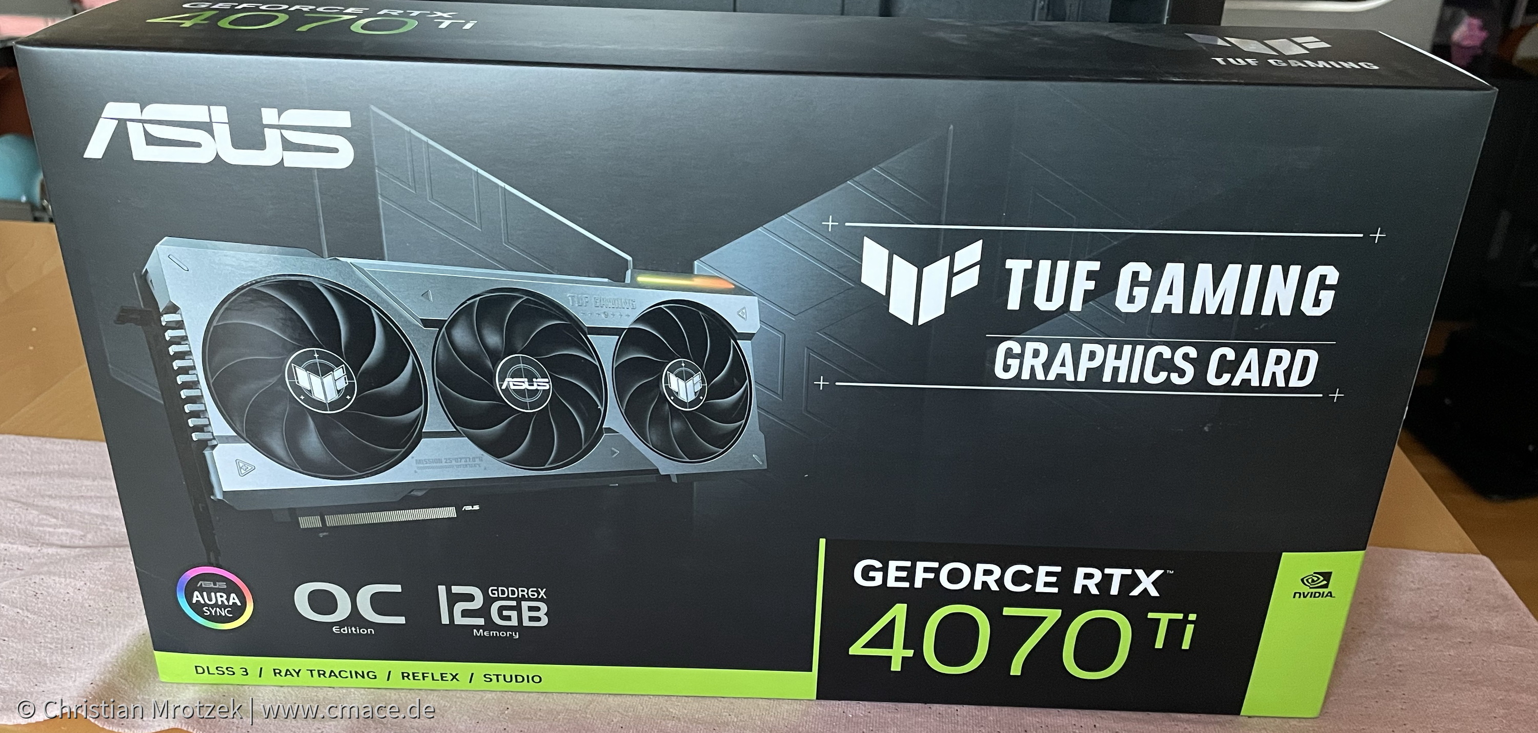 ASUS GeForce RTX 4070 Ti TUF GAMING OC, Grafikkarte