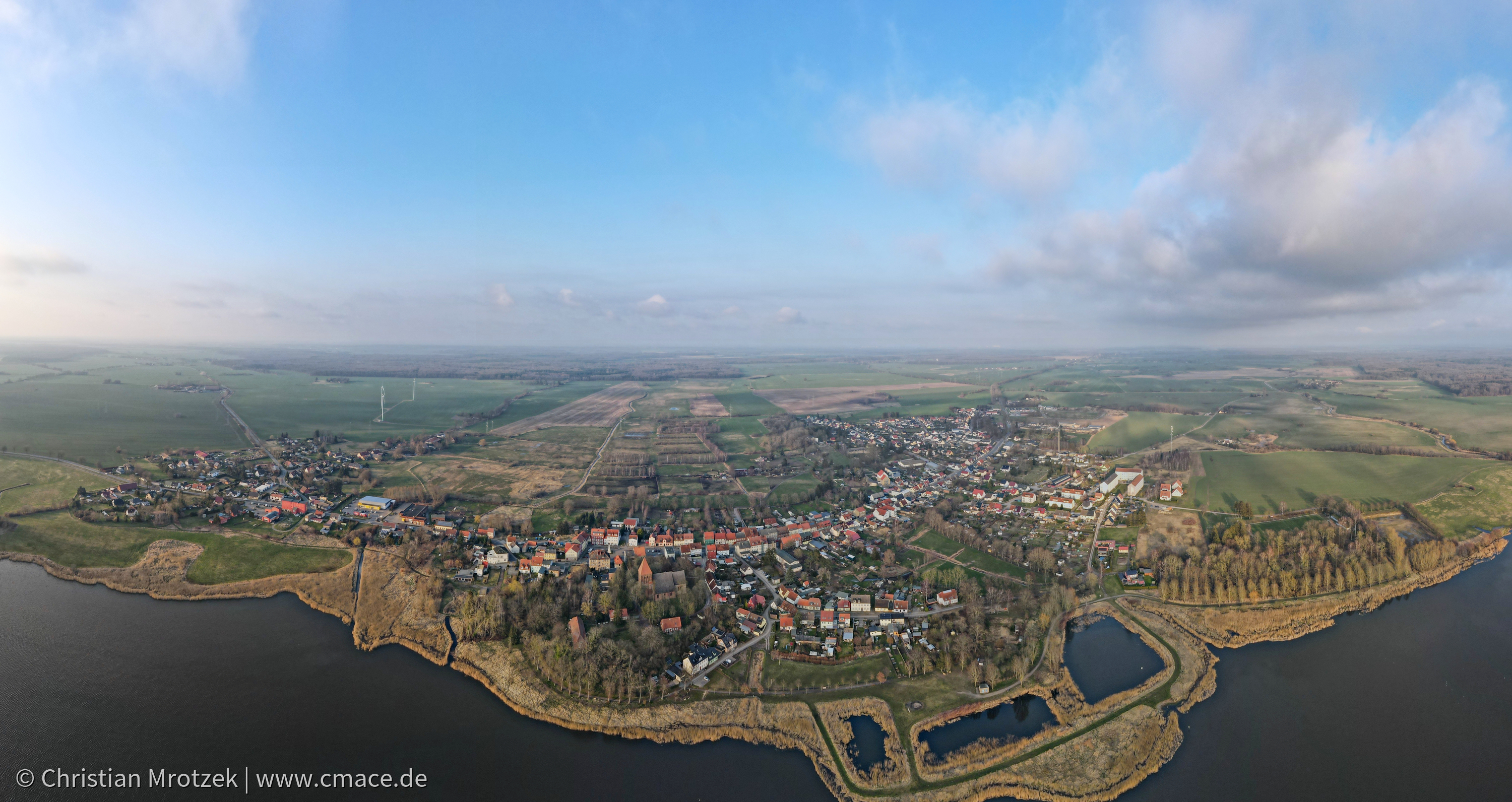 Richtenberg aus der Vogelperspektive