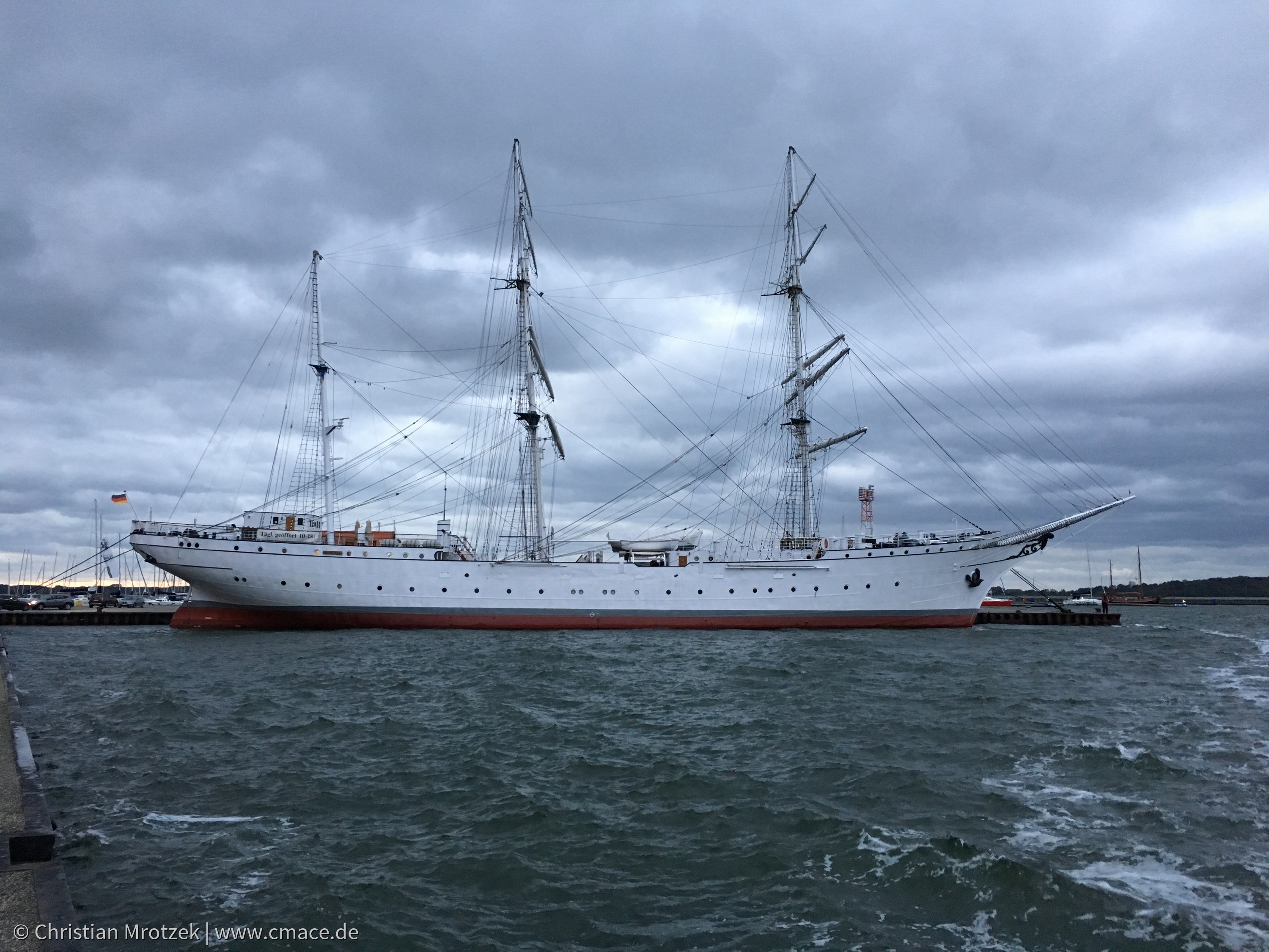 Sturmflut in Stralsund im Oktober 2016