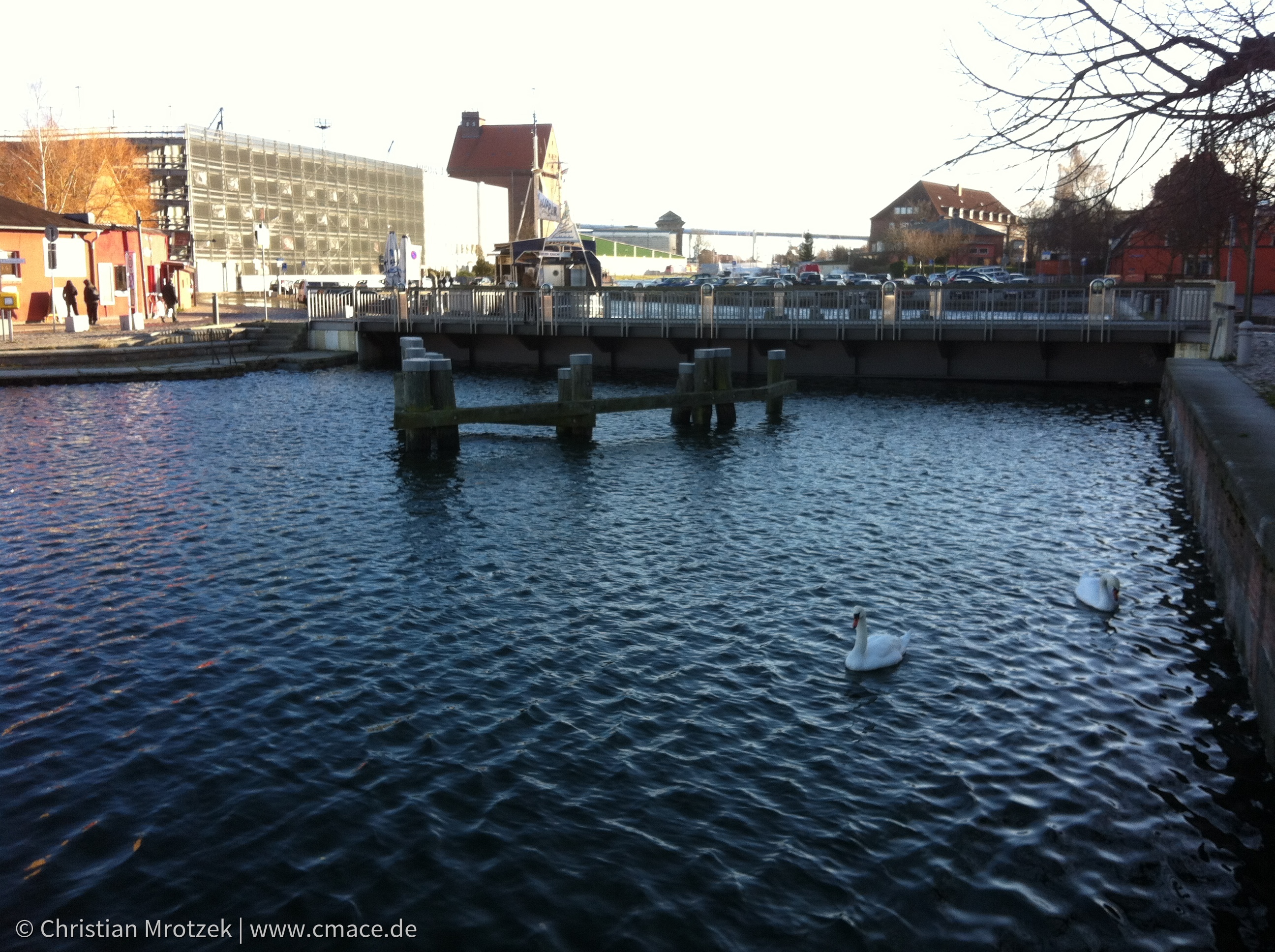 Sturmflut in Stralsund und Altefähr im Januar 2012