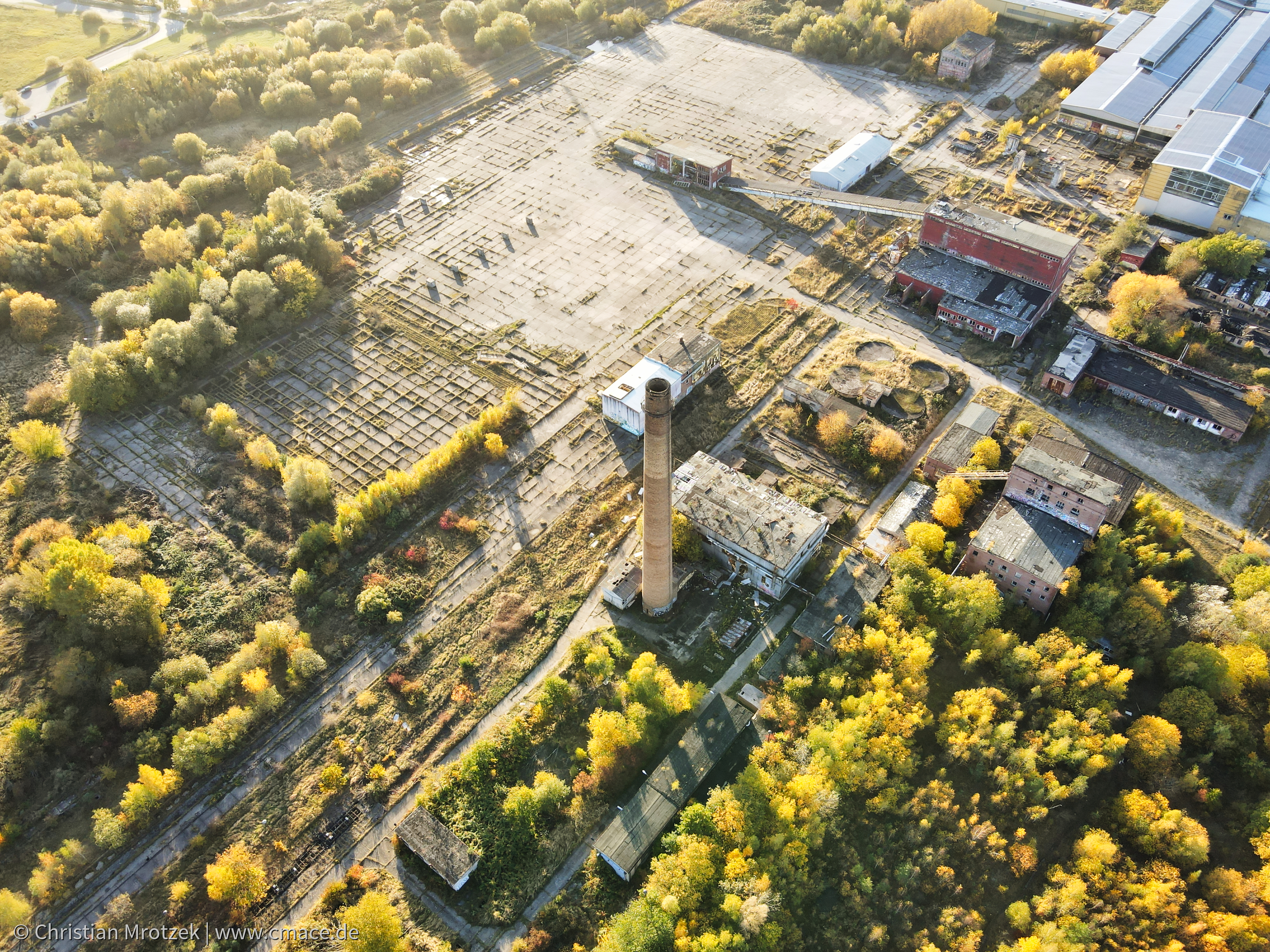 Verlassene Industriekulisse: Das Faserplattenwerk Ribnitz-Damgarten