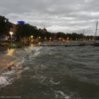 Sturmflut in Stralsund im Oktober 2016