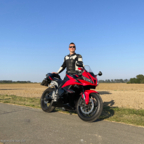 Motorradtour an einem heißen Sommertag: 120 km pure Freiheit