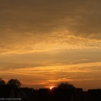 Magischer Sonnenaufgang über Stralsund