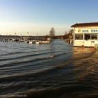 Sturmflut in Stralsund und Altefähr im Januar 2012