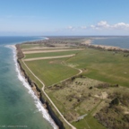 NVA Bunker an der Steilküste der Ostsee auf dem Darß